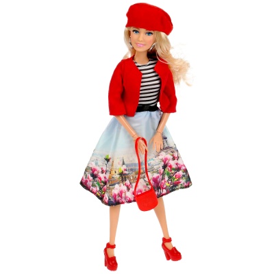 Кукла София Париж 29 см Карапуз 66001-T7-S-BB